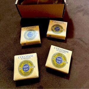 L'Occitane Verbena Shea Butter Extra‎ Gentle Soap Bar 100g/3.5oz France x4